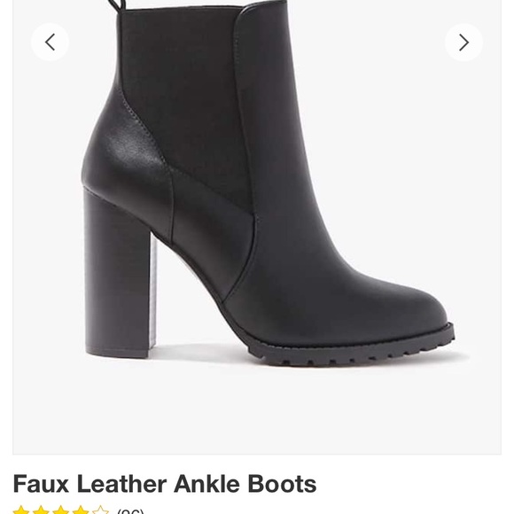 Forever 21 Shoes - Forever 21 Lug Sole Booties
